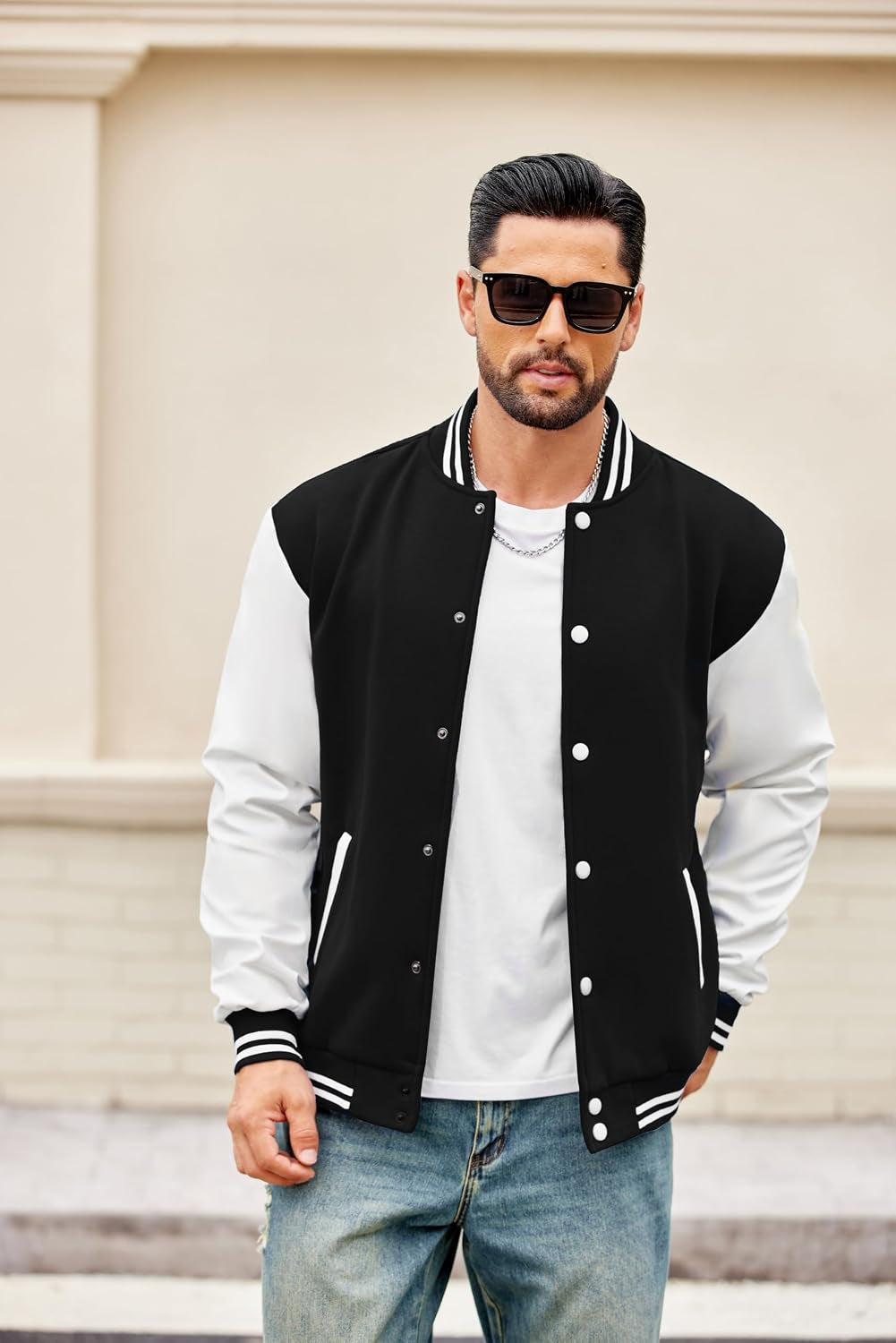 Men'S Cotton Shirt Long Sleeve Casual Henley UK Shirts for Men