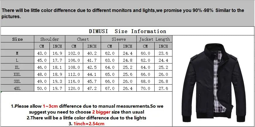 Vestes pour hommes printemps automne manteaux décontractés couleur unie sportswear col montant vestes slim blousons homme 4XL